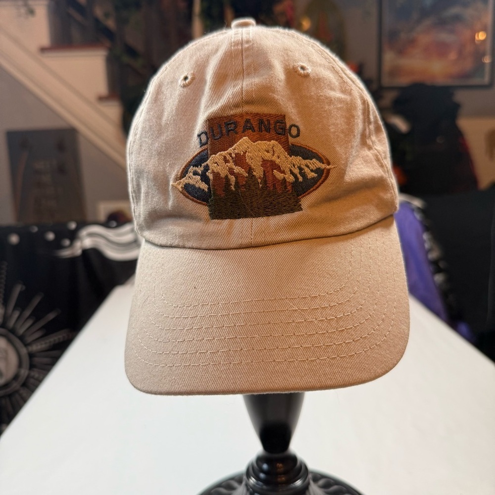Durango Beige Embroidered Cap